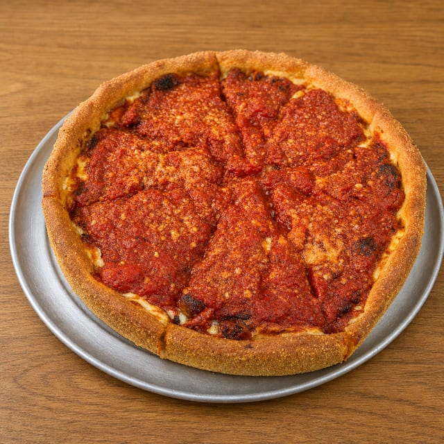 Large Deep Dish "Margherita".