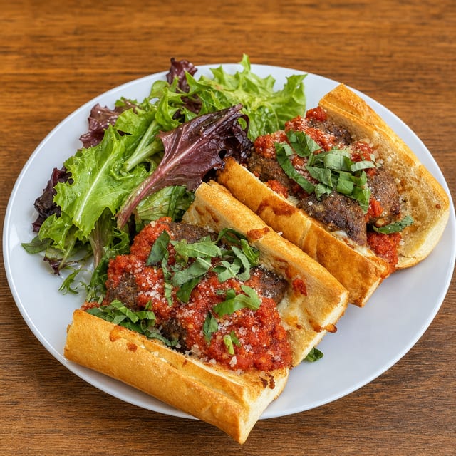 Meatball Sandwich.
