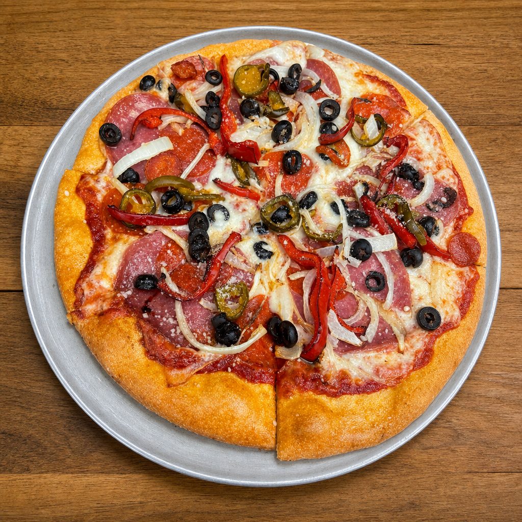 "The Combo" - Traditional Crust (SMALL).