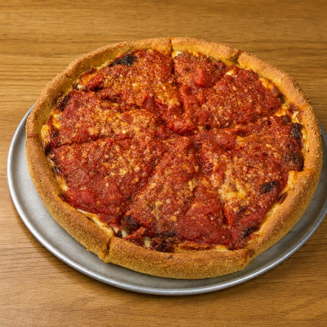Personal Deep Dish "Happy Cow".