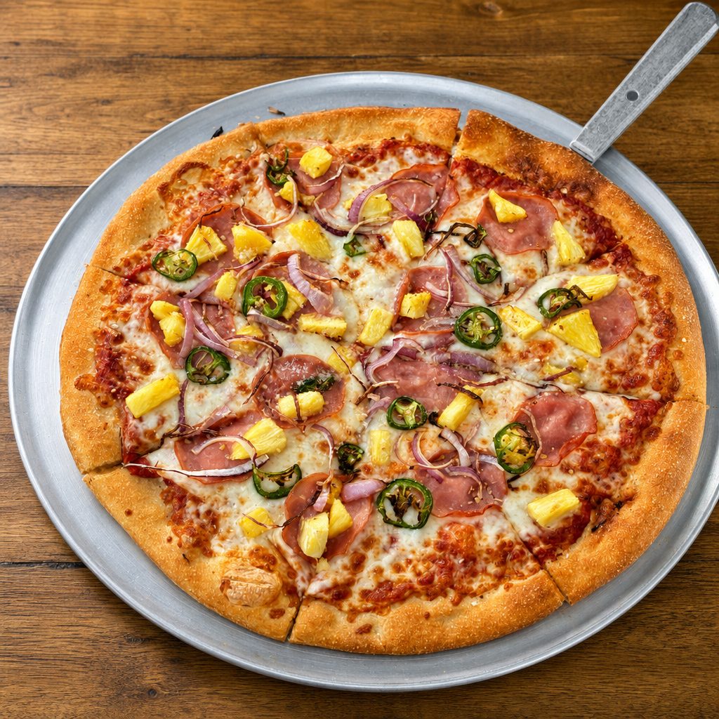"Hawaii 5-0" - Traditional Crust (LARGE).