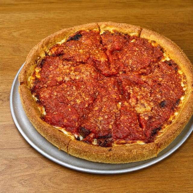 Large Deep Dish "Happy Cow".