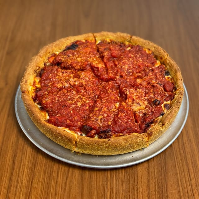 Personal Deep Dish "Veggie Pesto".