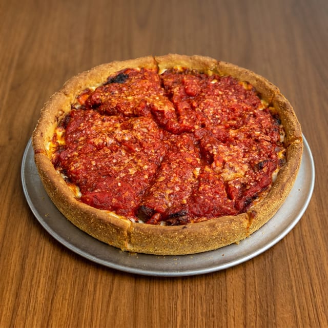 Personal Deep Dish "Happy Cow".