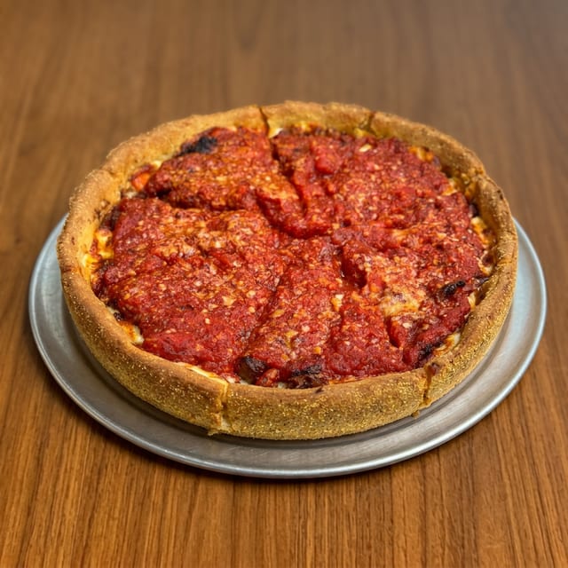 Large Deep Dish "All Sauced Up".