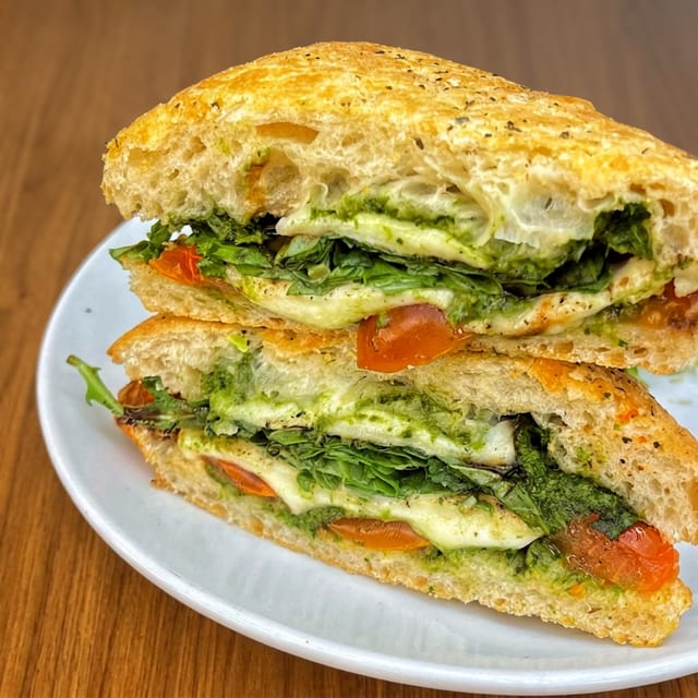 Caprese Sandwich.