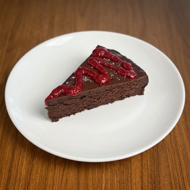 Flourless Chocolate Cake.