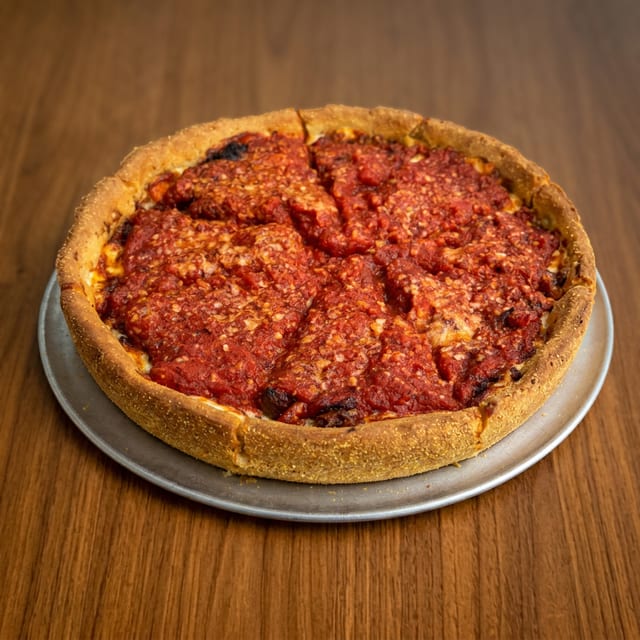 Large Deep Dish "Happy Cow".