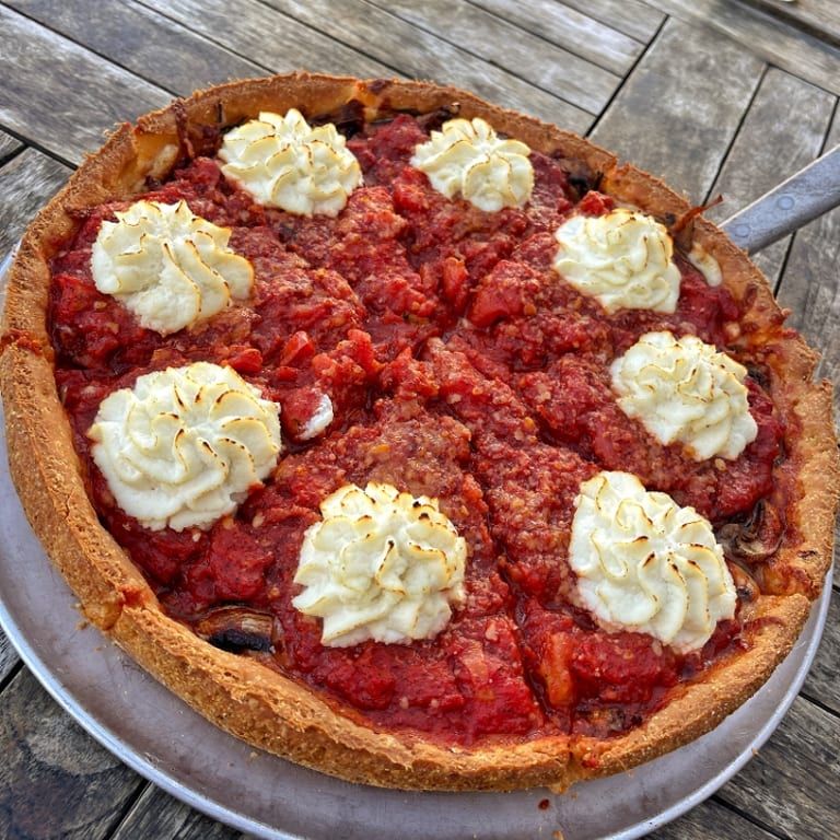 Indulge in Our Deep Dish